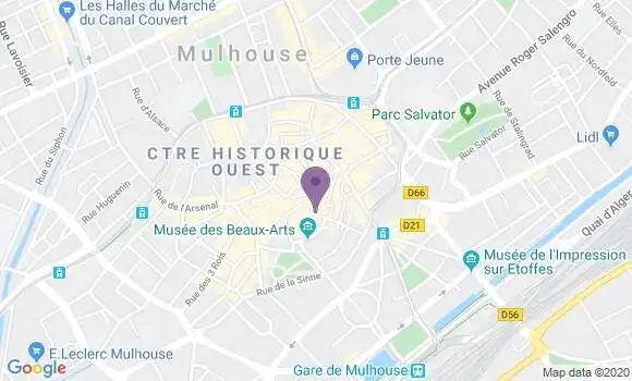 Localisation Caisse d