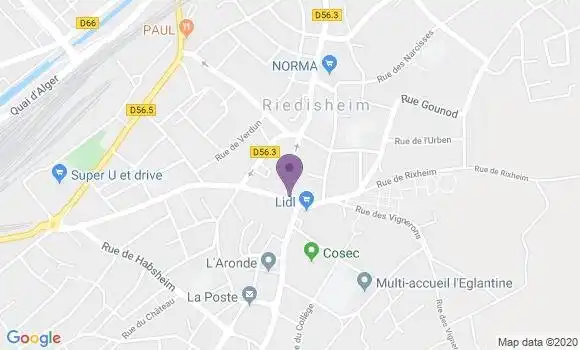 Localisation Caisse d