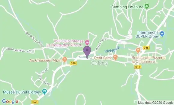 Localisation Caisse d