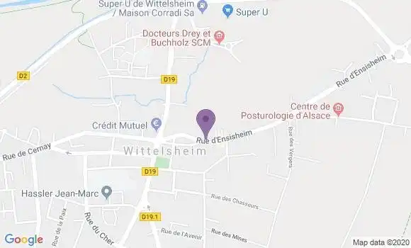 Localisation Caisse d