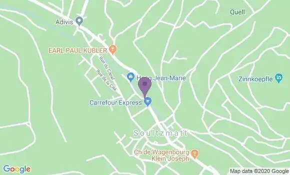 Localisation Caisse d