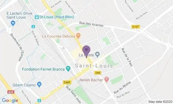 Localisation Caisse d