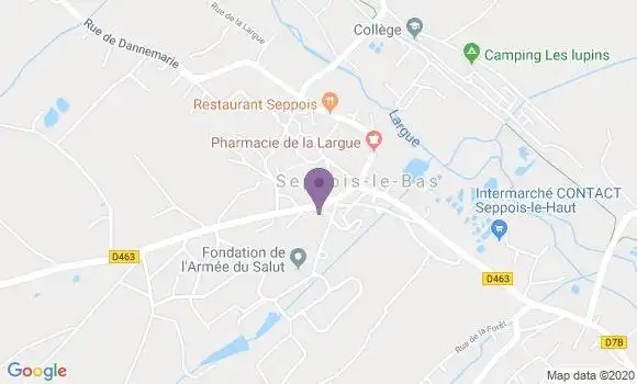 Localisation Caisse d