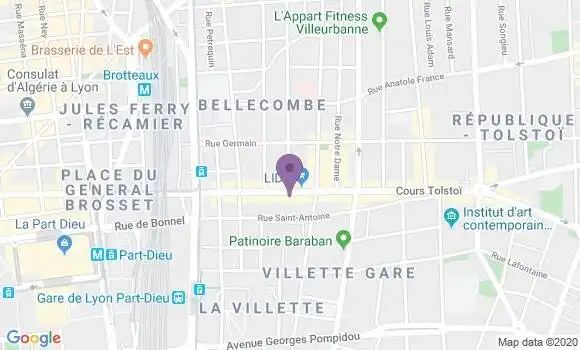 Localisation Caisse d