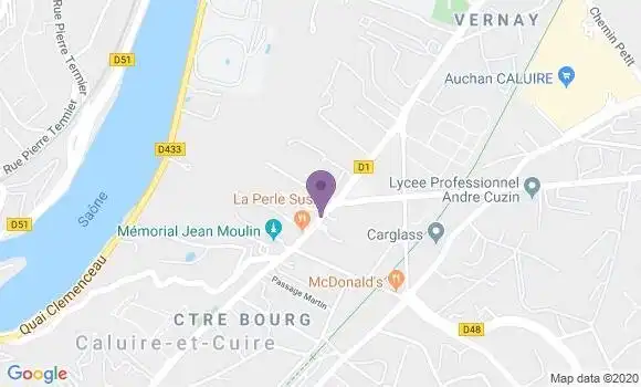 Localisation Caisse d
