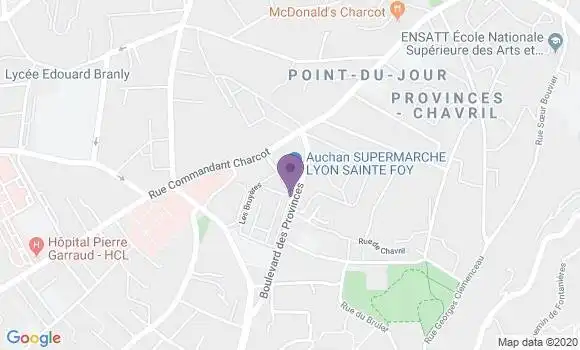 Localisation Caisse d