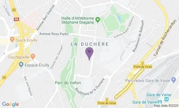 Localisation Caisse d