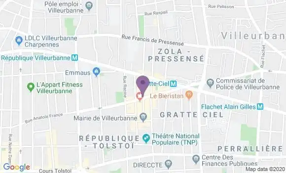 Localisation Caisse d