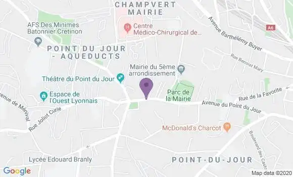 Localisation Caisse d