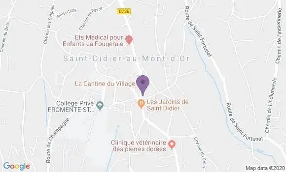 Localisation Caisse d