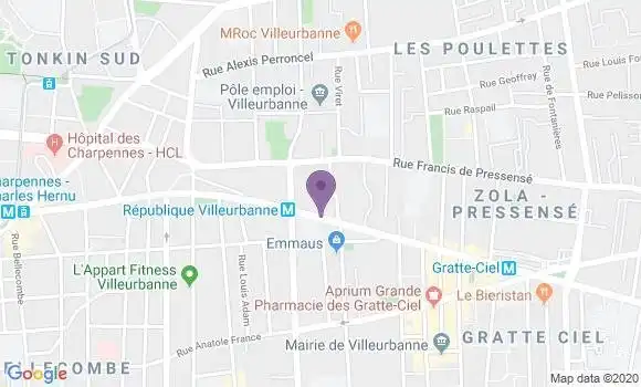 Localisation Caisse d