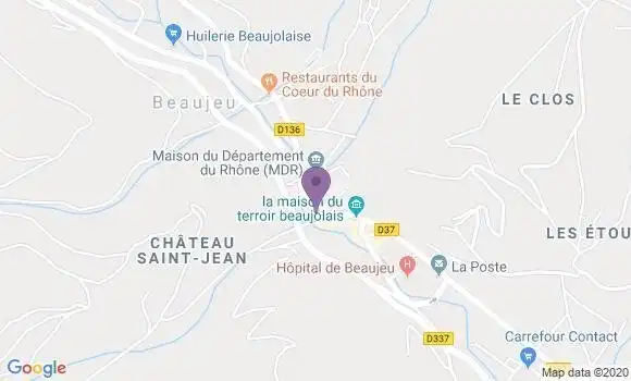 Localisation Caisse d