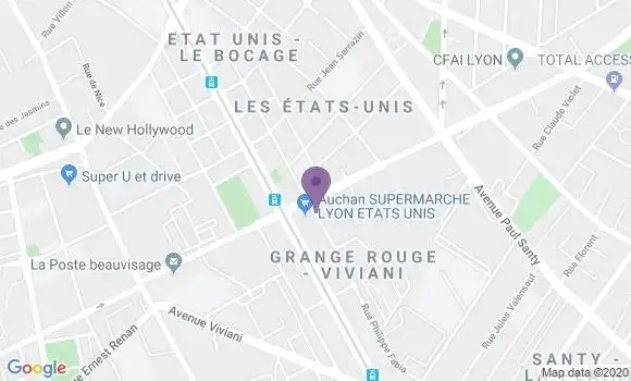Localisation Caisse d