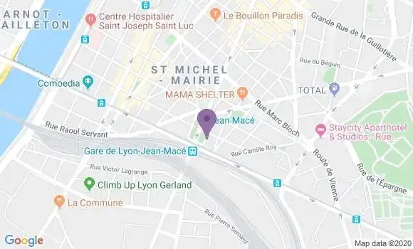Localisation Caisse d