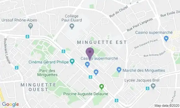 Localisation Caisse d