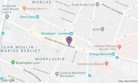 Localisation Caisse d
