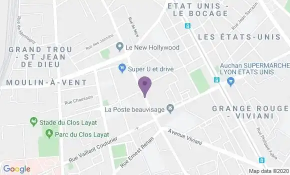 Localisation Caisse d