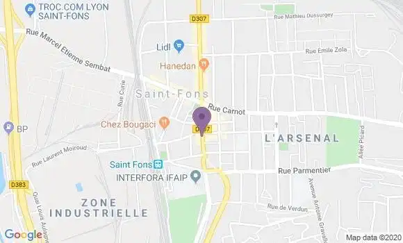 Localisation Caisse d