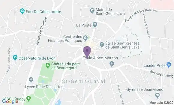 Localisation Caisse d