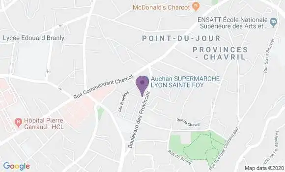 Localisation Caisse d