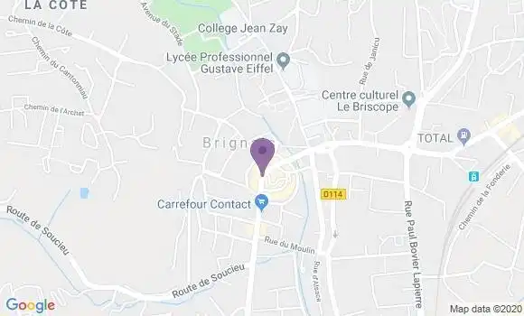Localisation Caisse d
