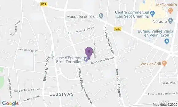 Localisation Caisse d