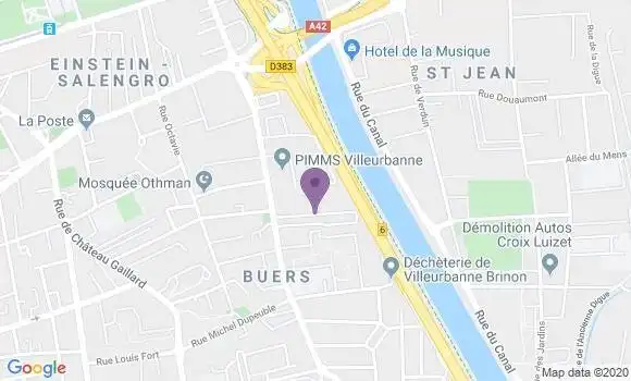 Localisation Caisse d