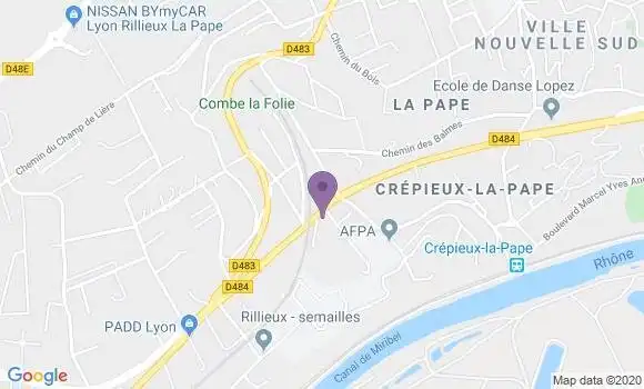 Localisation Caisse d
