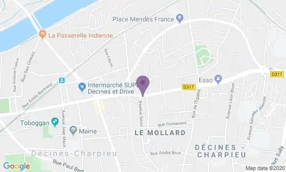 Localisation Caisse d