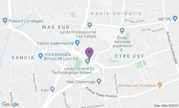 Localisation Caisse d
