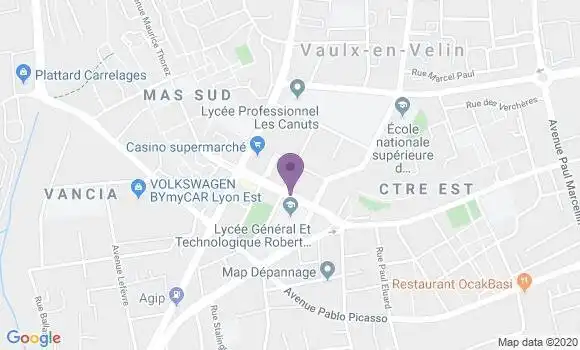 Localisation Caisse d