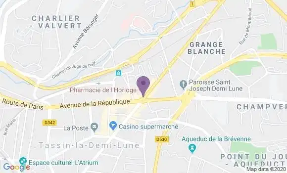 Localisation Caisse d
