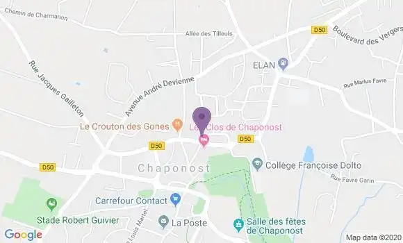Localisation Caisse d