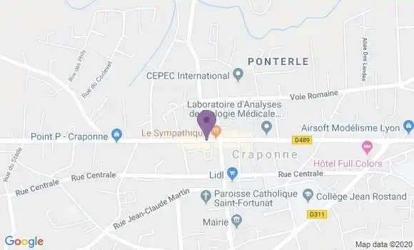 Localisation Caisse d