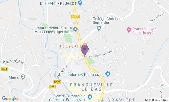 Localisation Caisse d