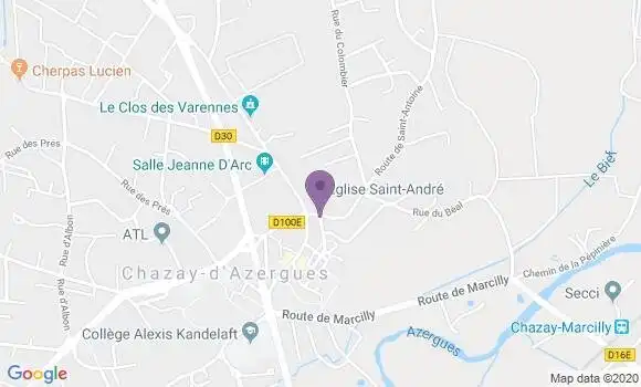 Localisation Caisse d