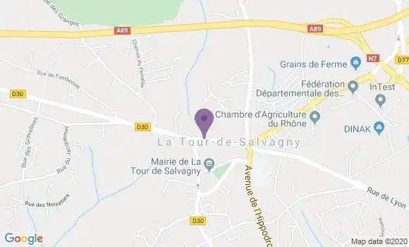Localisation Caisse d