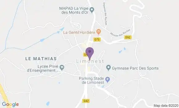 Localisation Caisse d
