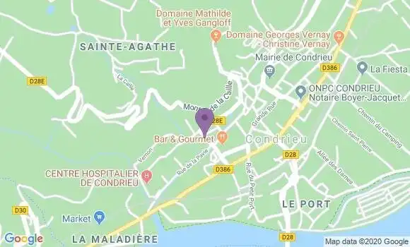 Localisation Caisse d