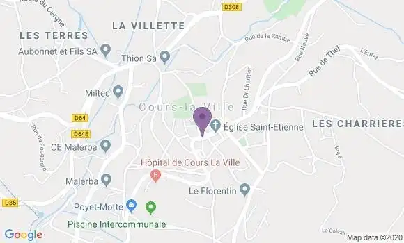 Localisation Caisse d