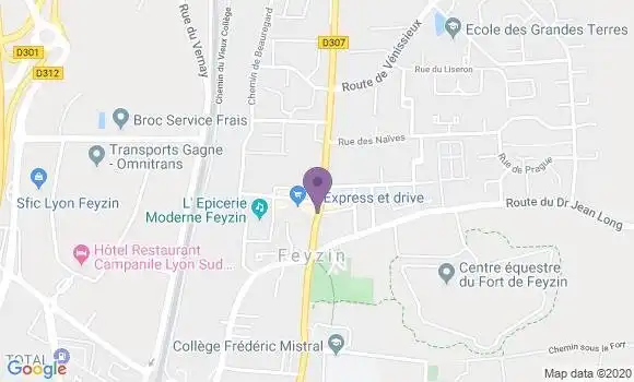 Localisation Caisse d