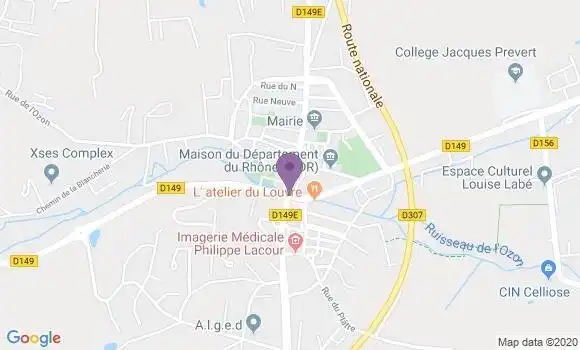 Localisation Caisse d