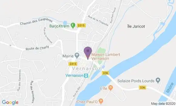 Localisation Caisse d