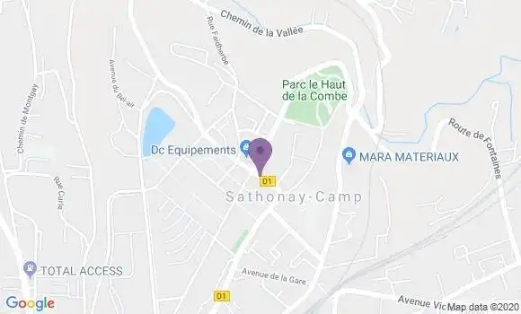 Localisation Caisse d