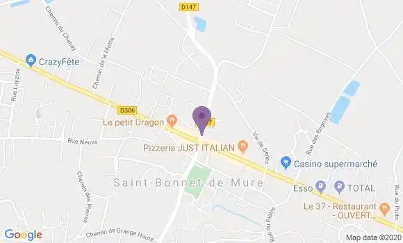 Localisation Caisse d