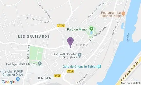 Localisation Caisse d
