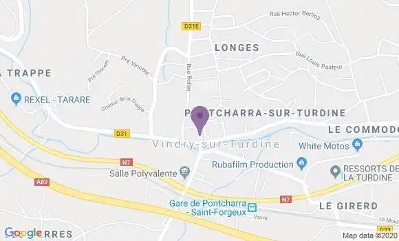 Localisation Caisse d