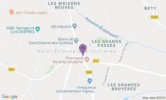 Localisation Caisse d