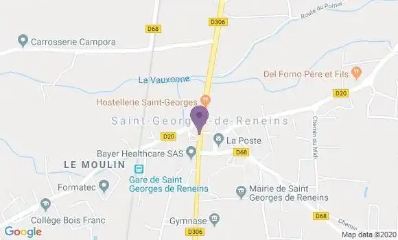 Localisation Caisse d