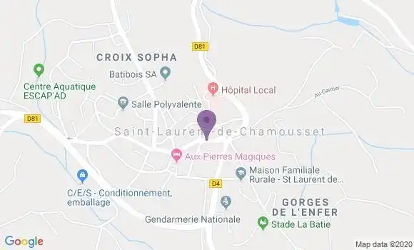 Localisation Caisse d